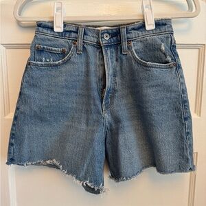 Abercrombie Denim High Rise Shorts